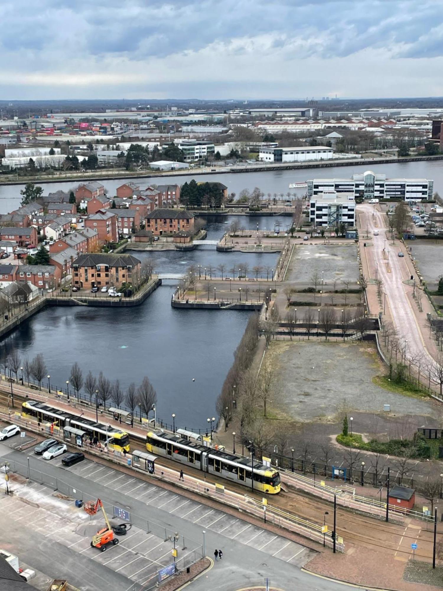 Quayside Penthouse 2 Bedroom Ensuite Near Media City & Manchester United Exteriér fotografie