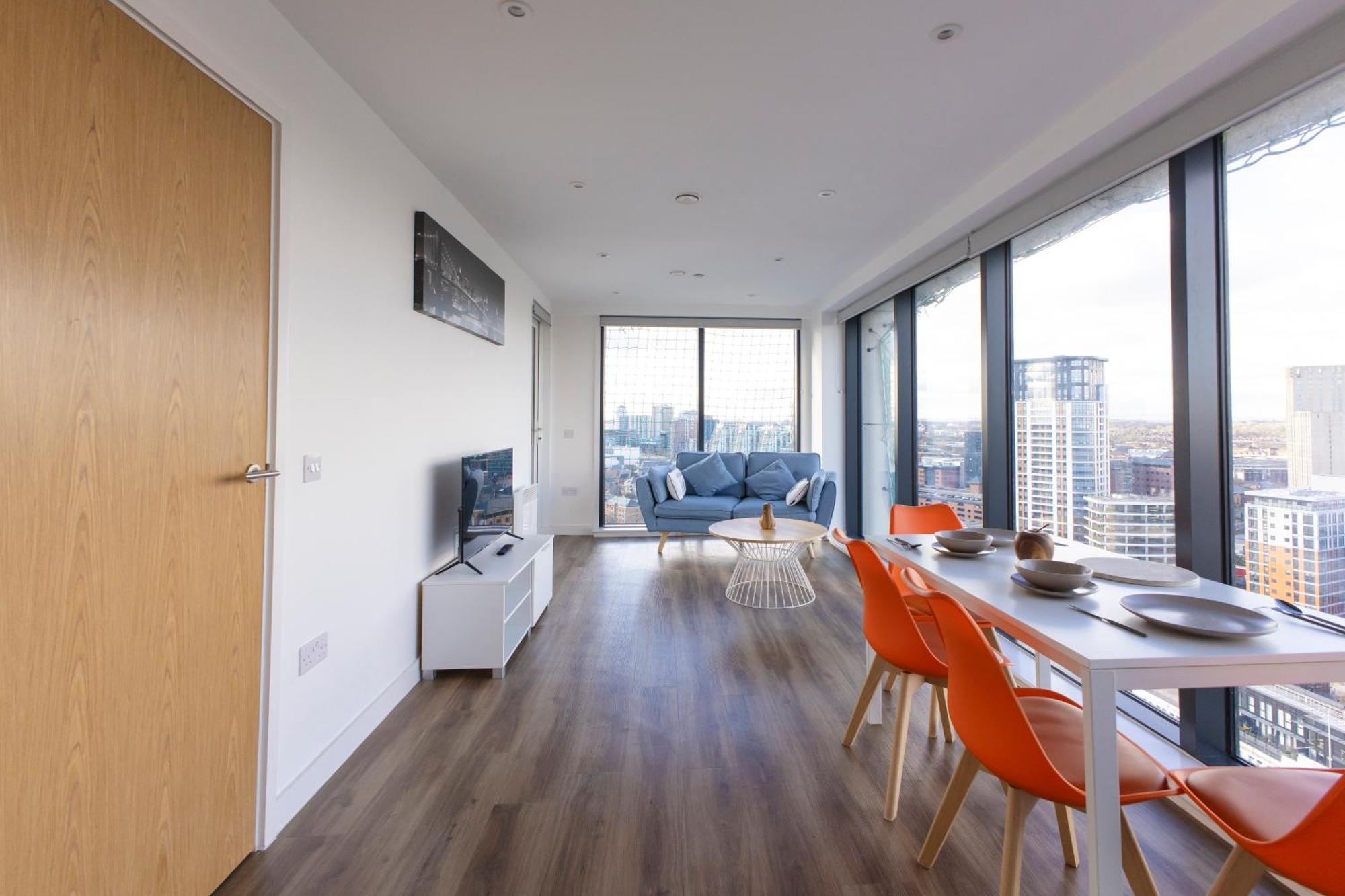 Quayside Penthouse 2 Bedroom Ensuite Near Media City & Manchester United Exteriér fotografie
