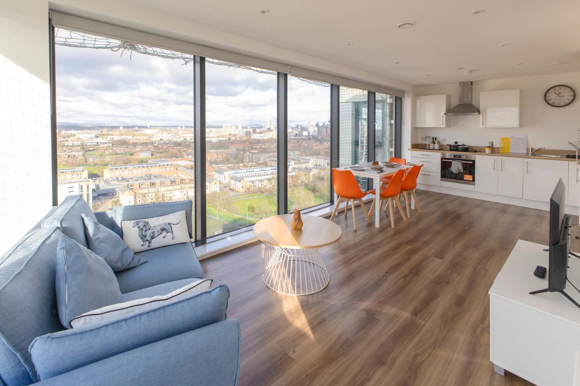 Quayside Penthouse 2 Bedroom Ensuite Near Media City & Manchester United Exteriér fotografie